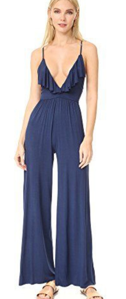 Clayton Navy Jumpsuit